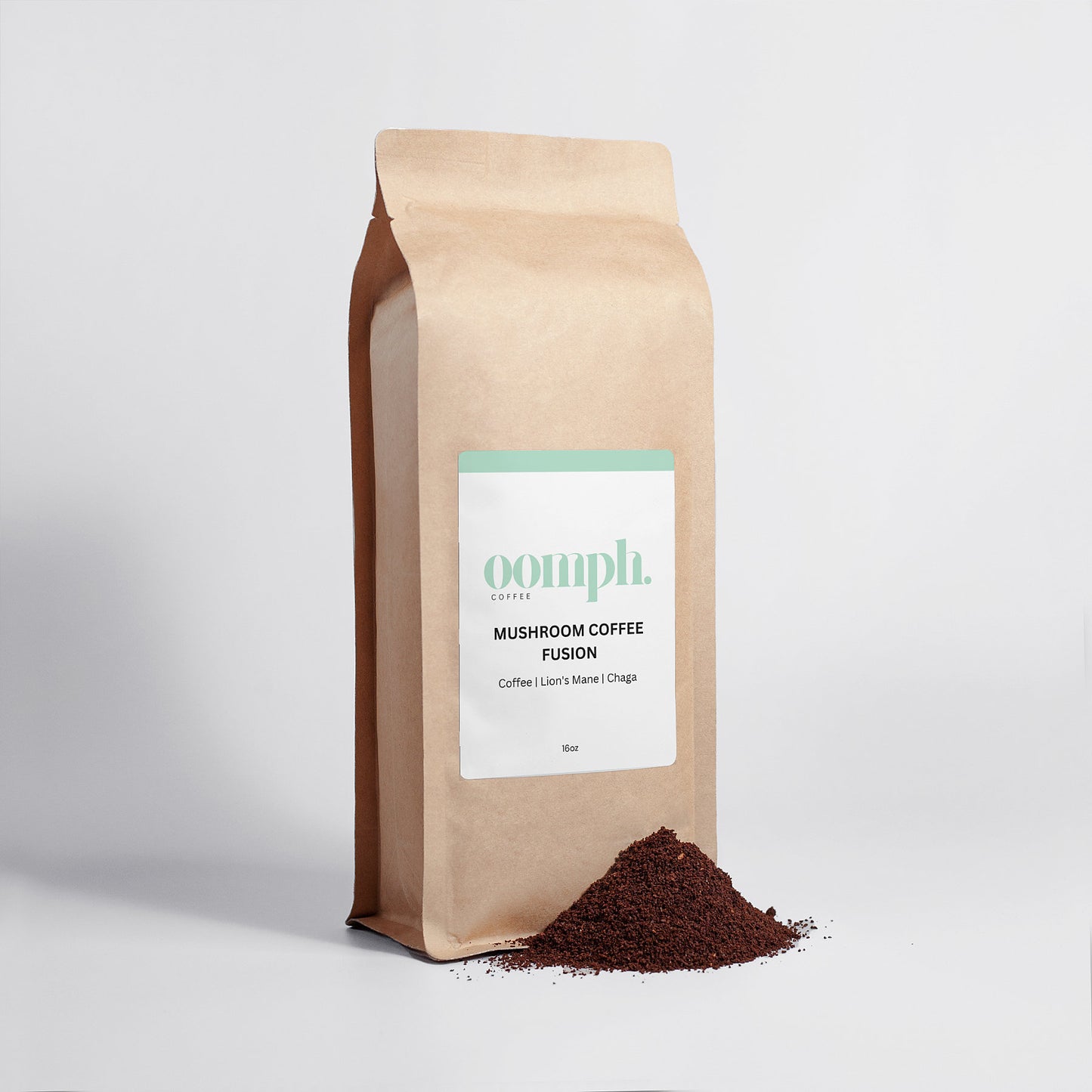 Mushroom Coffee Fusion - Lion’s Mane & Chaga (16oz)